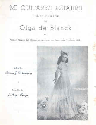 Olga de Blanck  Martín